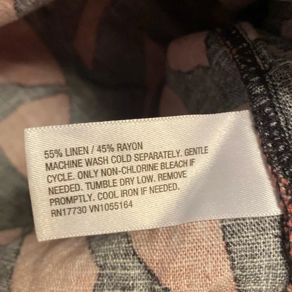 A New Day Brown/Black Button Down Shirt… - Picture 5 of 6